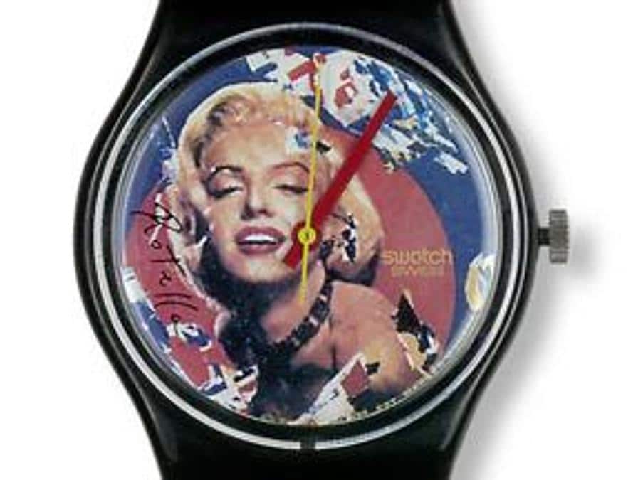 Mimmo Rotella, “Marilyn”