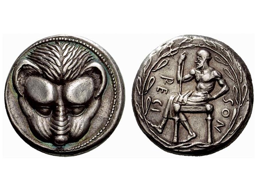 Numismatica Ars Classica nel 2008 un tetradramma di Reggio venduto per 252.000 euro