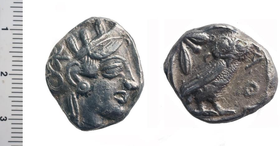 MArRC Tetradramma di Atene seconda metà del V sec. a.C. 