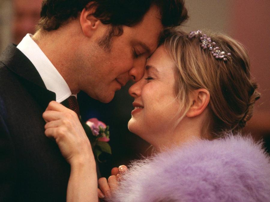 In uno dei  film della saga di Bridget Jones, 2004 (Olycom)