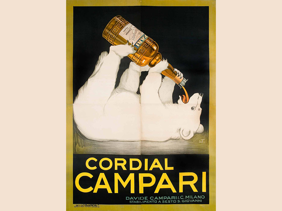 Franz Laskoff, Cordial Campari, 1921 GALLERIA L'IMAGE ALASSIO
