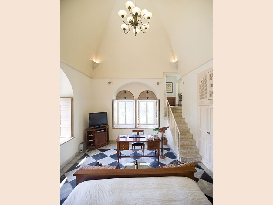 Una suite su due piani. Foto Courtesy American Colony