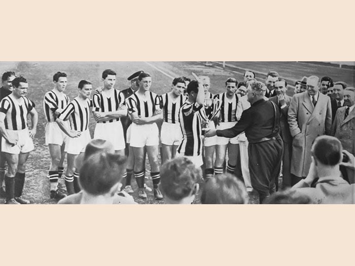 1938. La Juventus conquista la prima Coppa Italia della sua storia.