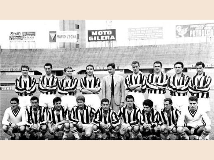 1956. Umberto Agnelli, diventa presidente della Juventus, affiancato dal fratello Giovanni. (www.juventus.com)