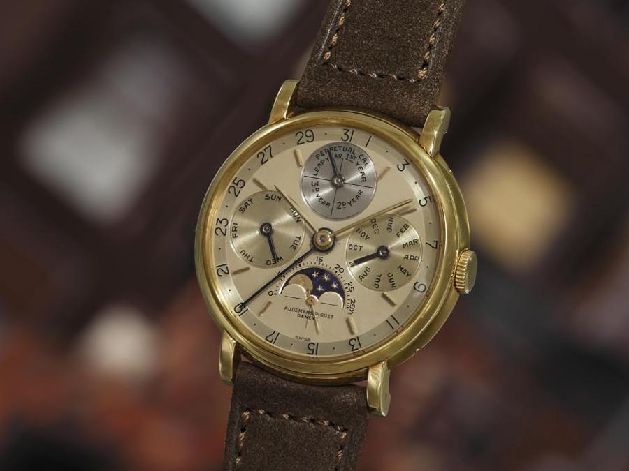 Audemars Piguet, Perpetual Calendar, 1957. Stima: $300,000 – 600,000