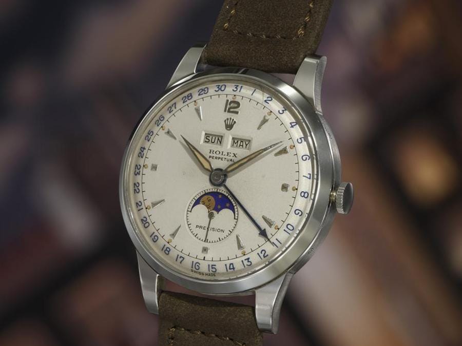 Rolex, ‘Luminous Padellone', 1950 circa. Stima: $400,000 – 800,000