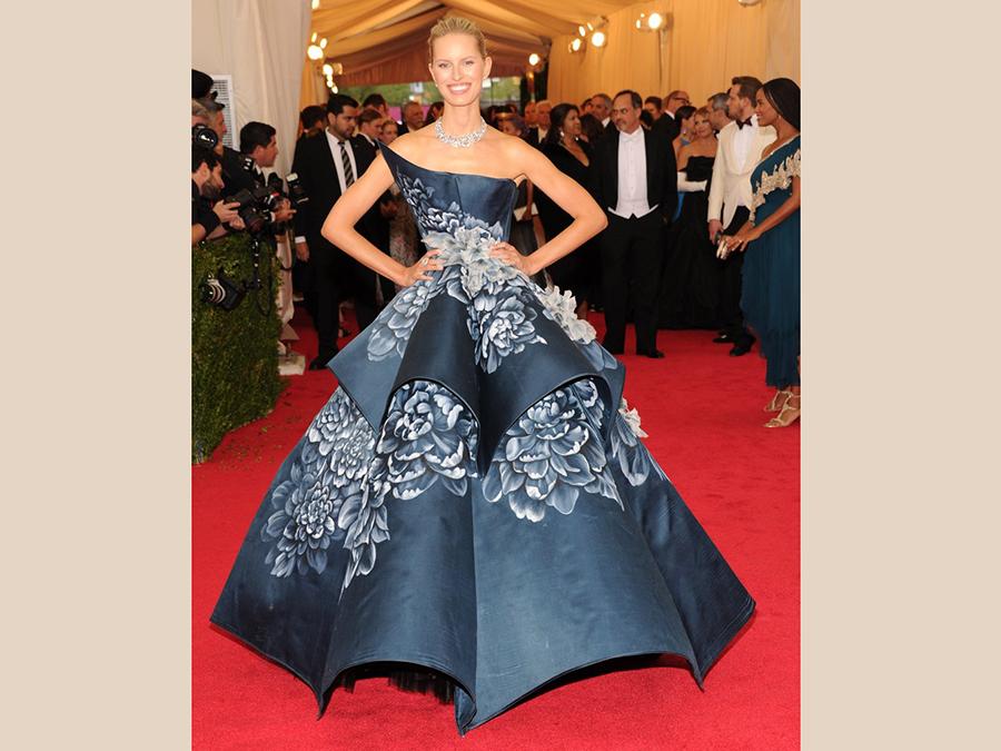 Karolina Kurkova al Met gala 2014 