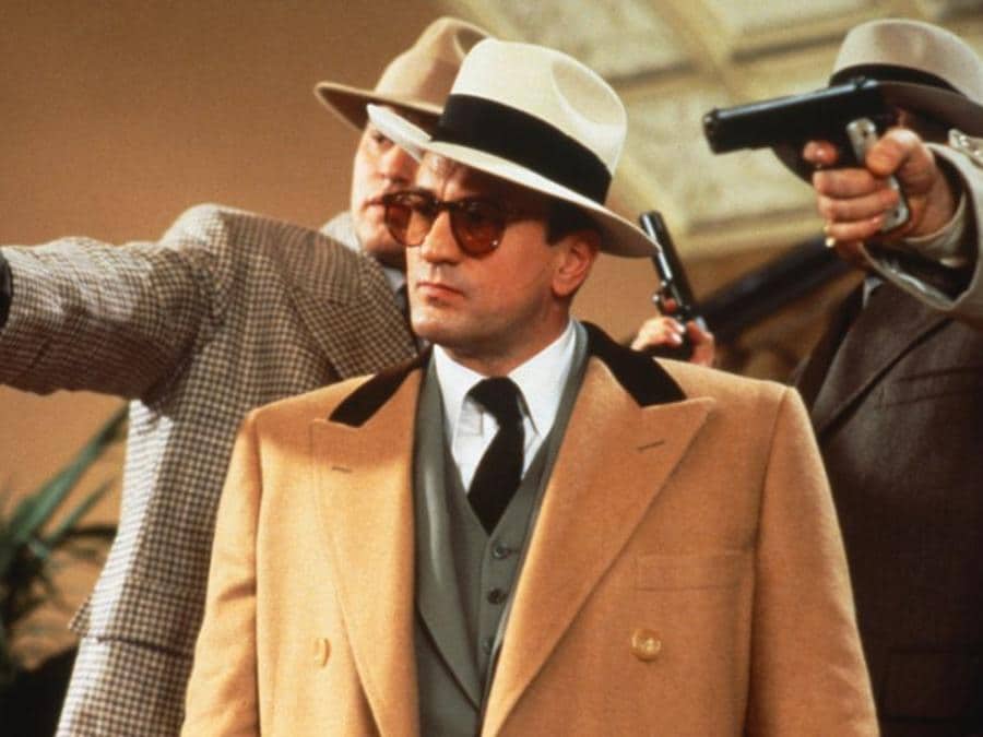 Robert de Niro in “Gli intoccabili” di Brian de Palma, 1987