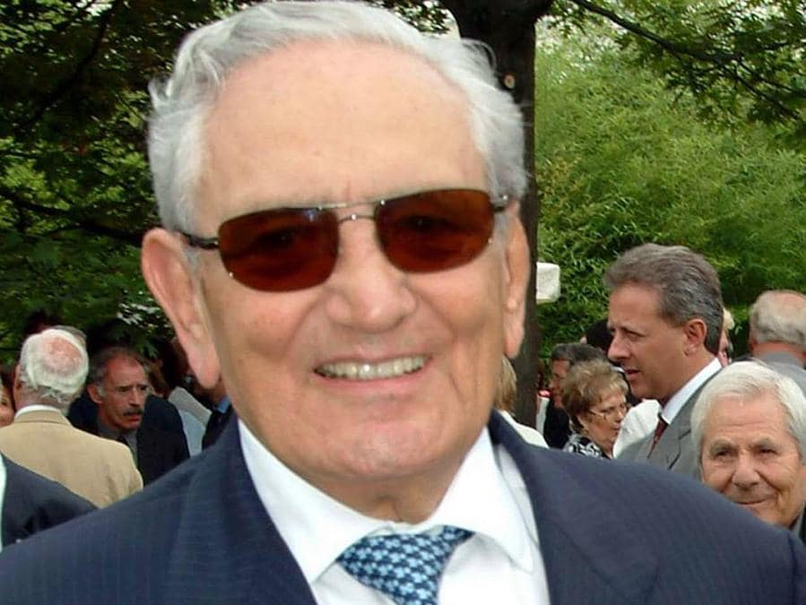 L'industriale Michele Ferrero in una foto scattata nel gennaio 2005. (ANSA /ARCHIVIO/ Murialdo/ JI)