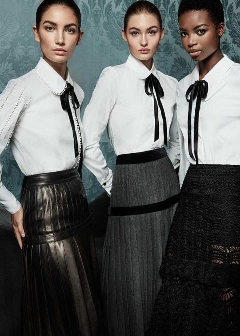 Mario Testino per Carolina Herrera AI 2017-18