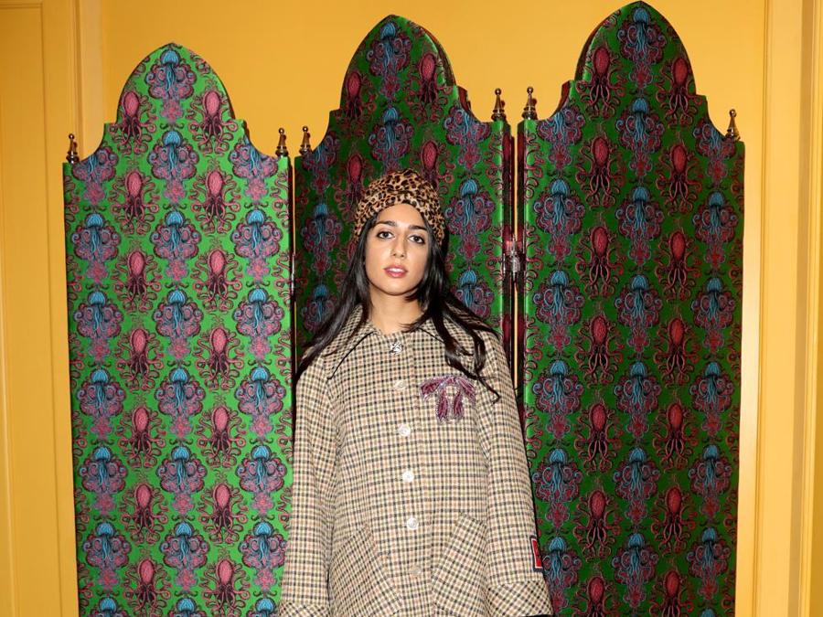 Amanda Charchian all'opening del Gucci Garden. (Foto: Vittorio Zunino Celotto/Getty Images per Gucci)