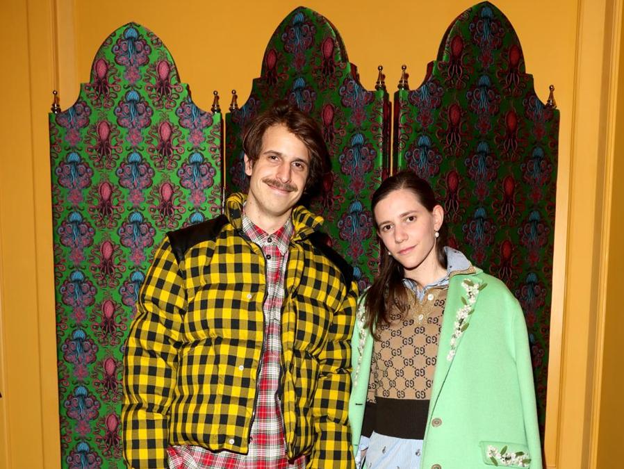 Ignasi Monreal e Coco Capitan (Foto: Vittorio Zunino Celotto/Getty Images per Gucci) 