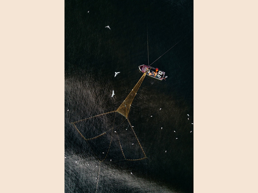 Image Name: Daily fishing. Photographer Name: Andrius Kundrotas. Year: 2018. Copyright: © Andrius Kundrotas, Lithuania, Shortlist, Open Landscape & Nature and Winner, Lithuania National Award, 2018 Sony World Photography Awards
