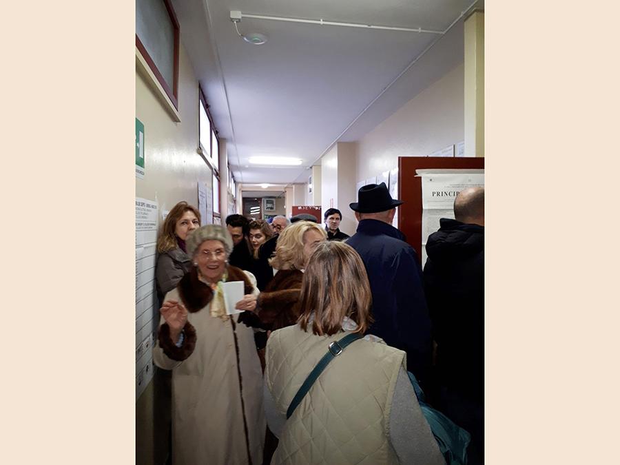 Seggio di via Mosè Loria a Milano