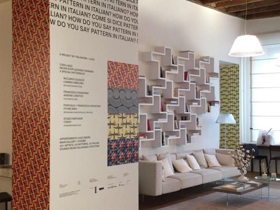 How do you say pattern in italian, Appartamento Lago, via Brera 30
