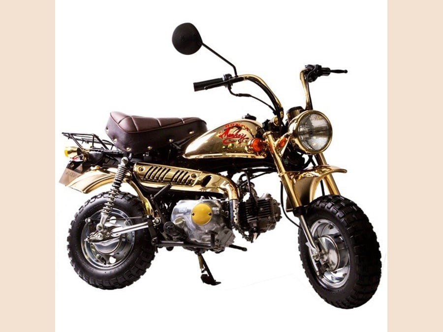 Honda Monkey 1984. Modello in edizione limitata “Gold”