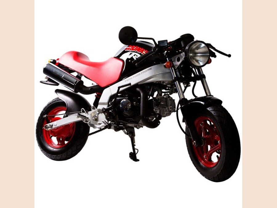 Honda Monkey 1987. Versione ‘R' con telaio doppio trave e freno a disco anteriore idraulico