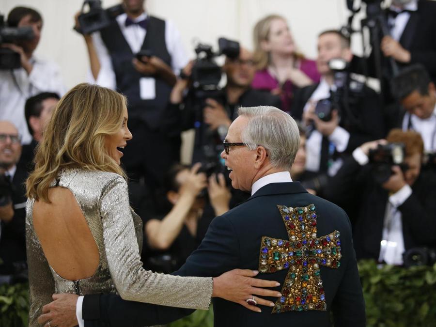 Tommy Hilfiger e Dee Ocleppo (Reuters)