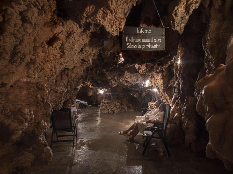 Grotta Giusti, The Thermal Grotta, Hell Zone