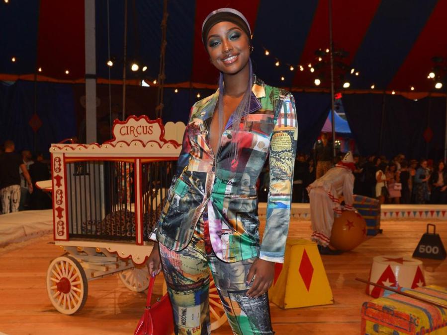 Justine Skye (photo by Donato Sardella/Getty Images for Moschino)