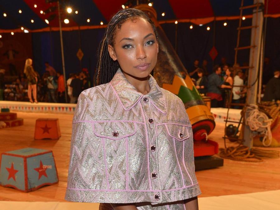 Logan Browning (photo by Donato Sardella/Getty Images for Moschino)