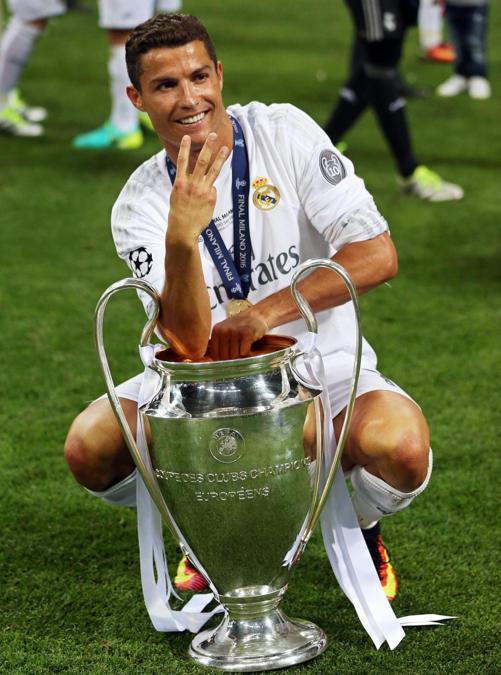 La terza Champions League vinta a Milano contro l’Atletico Madrid nel 2016. (ANSA/OLIVER WEIKEN)