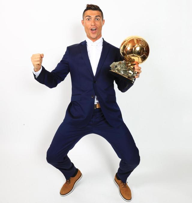 Ennesimo Pallone d’oro per Cristiano Ronaldo nel 2016. (IPP/pressesports madrid)