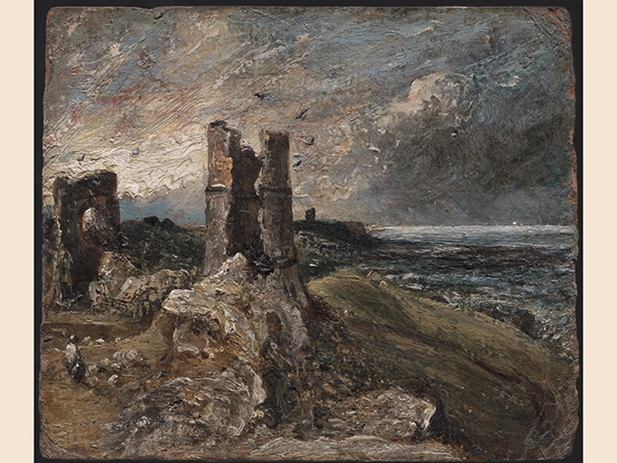 Landscape with a Round Temple, about 1832 (Wadsworth Atheneum / Allen Phillips)