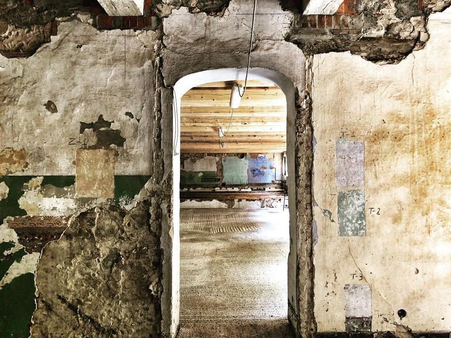 Pescia, lavori in corso nella Cartiera Le Carte