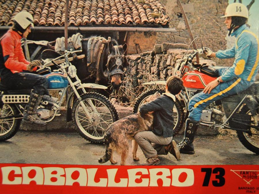 Una pubblicità del Caballero del 1973