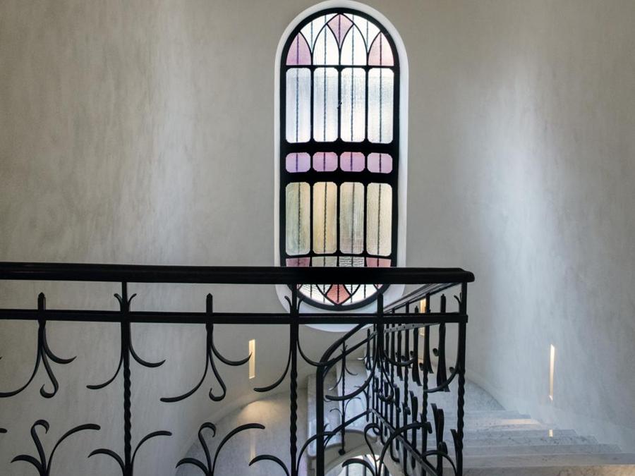 Un particolare della villa