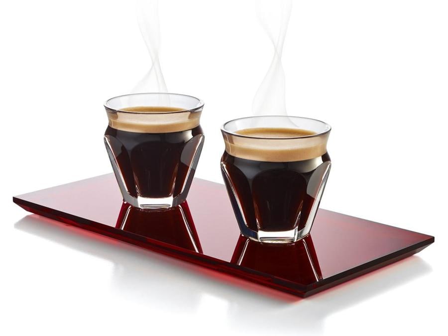 Baccarat propone per un regalo di grande classe questo Harcourt café in cristallo.