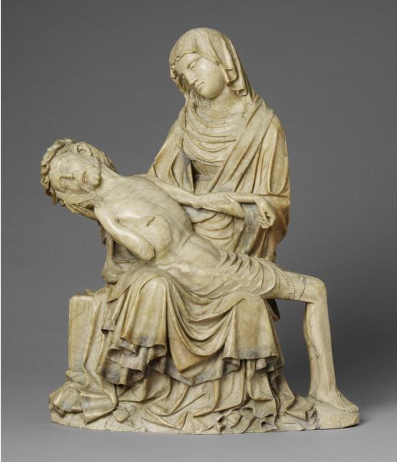 Maestro di Rimini, Vesperbild, 1430 circa, Londra, Victoria and Albert Museum given by Sir Thomas Barlow © Victoria and Albert Museum, London