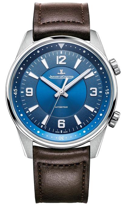 Jaeger-LeCoultre. Il Polaris Automatic ha cassa in acciaio di 41 mm e quadrante blu profondo con finiture opalina sul rehaut, soleil al centro e granulata sugli indici. È animato del calibro 898 E/1 a carica automatica con 40 ore di riserva di marcia. Prezzo: 6.850 euro