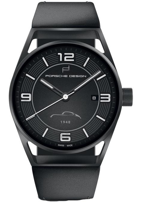 Porsche Design. Orologio celebrativo per i 70 anni della Porsche il 1919 Datetimer 70Y Sports Car Limited Edition è un solotempo con cassa di 42 mm in titanio che racchiude un movimento Sellita SW 200-1. Serie limitata a 1.948 pezzi. Prezzo: 2.948 euro