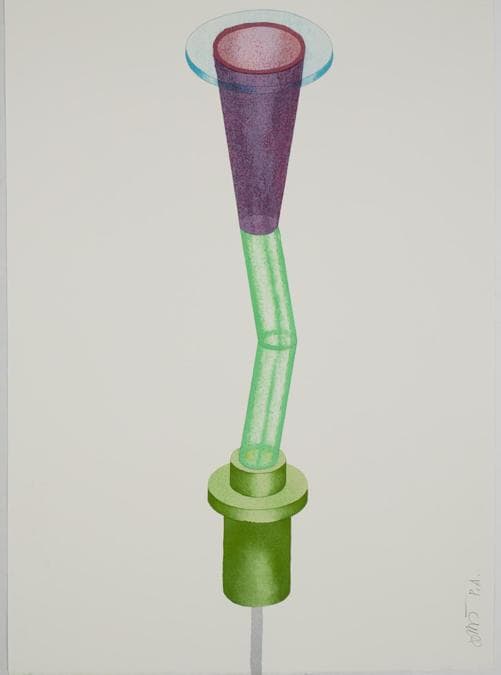 Capricci (92x66), litografie edizione galleria Clio Calvi Rudi Volpi, 2002