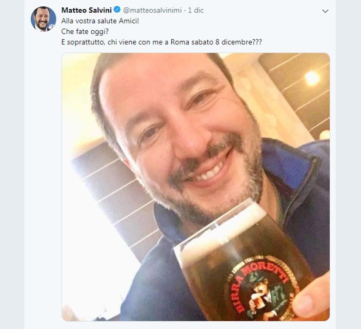 Dalla Nutella A Barilla Dal Barolo Alla Birra Moretti Le Pubblicita Gratuite Del Ministro Salvini Il Sole 24 Ore