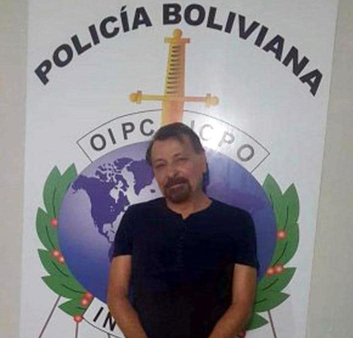 Cesare Battisti arrestato in Bolivia. (POLIZIA DI STATO)