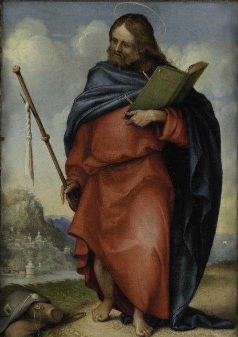 ITINERARI 18. Lorenzo Lotto. San Giacomo Maggiore, 1512 - 1513. Olio su tavola, 20 x 15 cm. Recaanti, Museo Civico. Villa Colloredo Mels