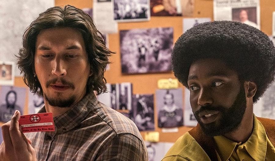 Dal film “BlacKkKlansman”