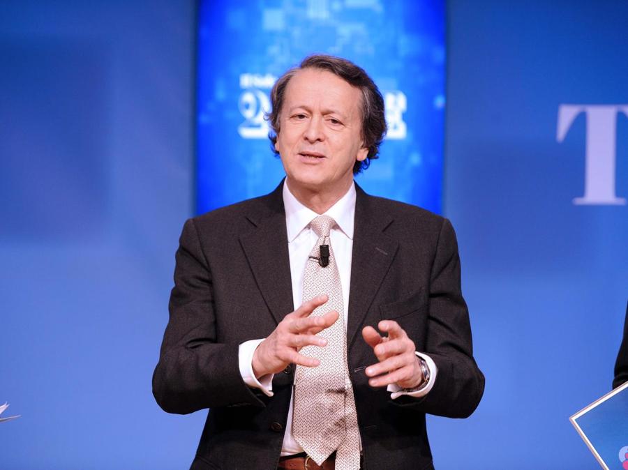 Il Direttore del Sole 24 Ore, Fabio Tamburini - foto IPP/Di Mauro