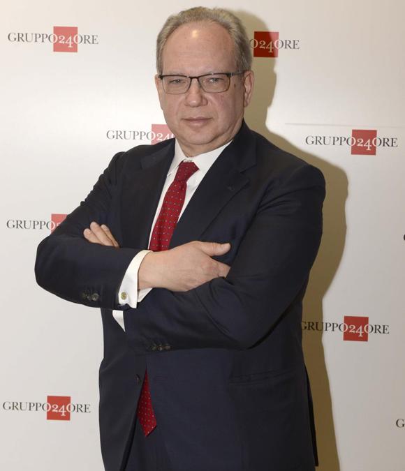 L'Amministratore Delegato del Sole 24 Ore, Giuseppe Cerbone - foto IPP/Di Mauro