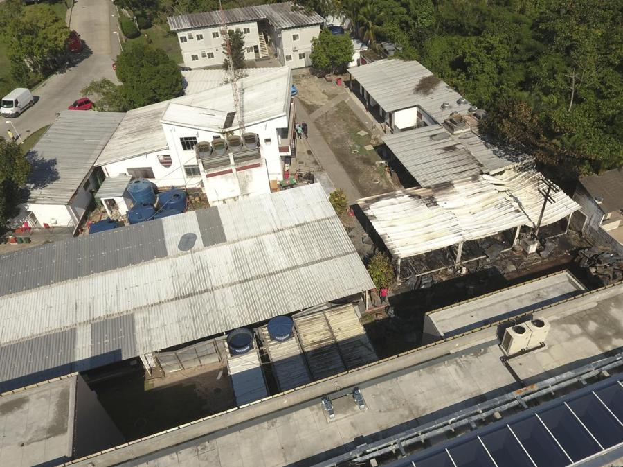 Centro di allenamento del Flamengo.  (AP Photo/Renato Spyrro)