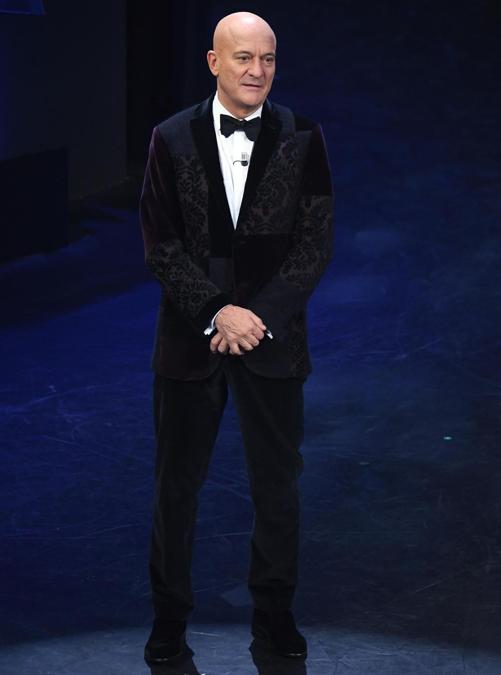 Claudio Bisio con uno smoking Etro