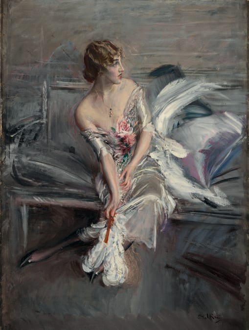 Giovanni Boldini - Gladys Deacon, 1916 - Olio su tela, cm 84 x 59 -Blenheim Palace Heritage Foundation