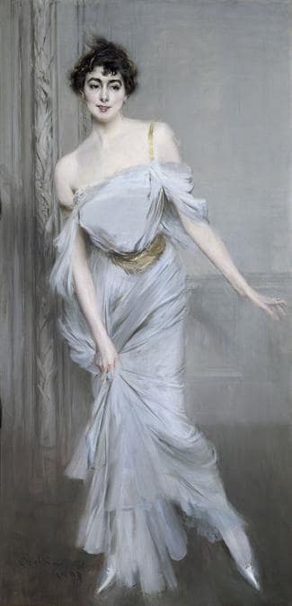 Giovanni Boldini - Ritratto di Madame Charles Max, 1896 - olio su tela, Musée d'Orsay, Parigi