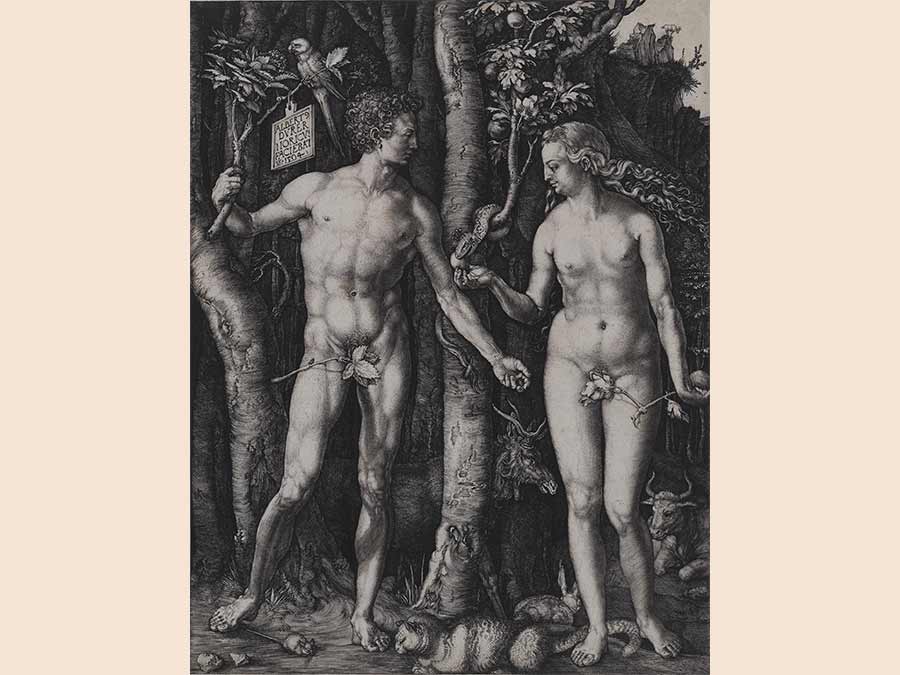 Albrecht Dürer, Adam and Eve (Image: www.lacma.org)