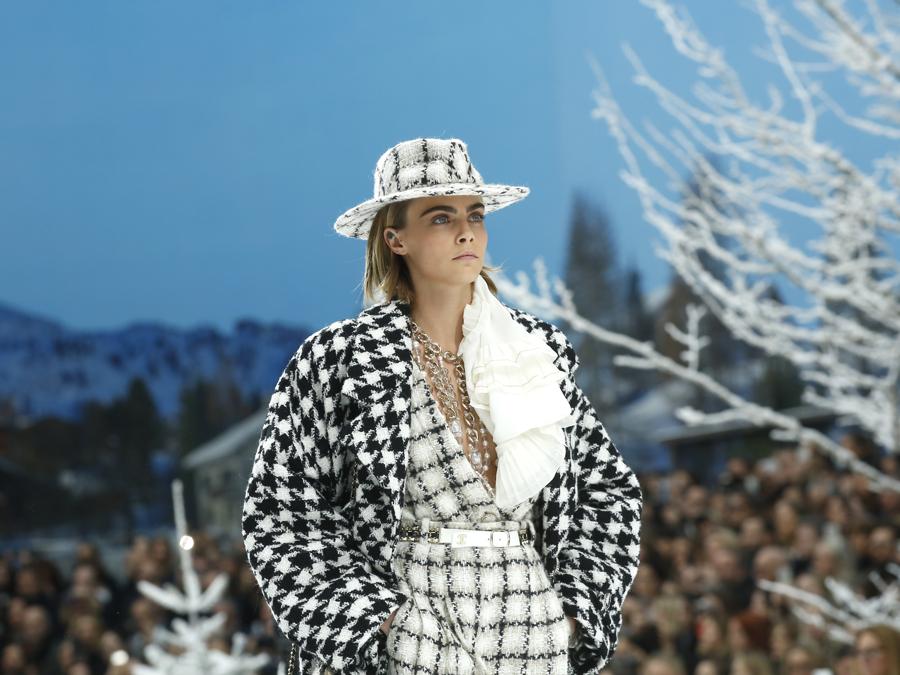 Cara Delevingne. (AP Photo/Thibault Camus)