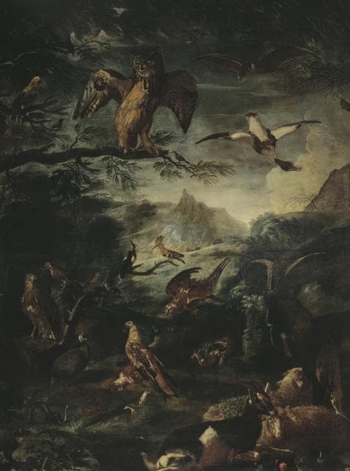 Anonimo olandese, Pandolfo Reschi (1640-1696), Livio Mehus (1627-1691), Ciclo di Orfeo (dettaglio), 1675-1680 circa, olio su tela, Milano, Pinacoteca del Castello Sforzesco (in deposito a Palazzo Sormani, sala del Grechetto e sala dei Putti) (© Comune di Milano-Tutti i diritti riservati)