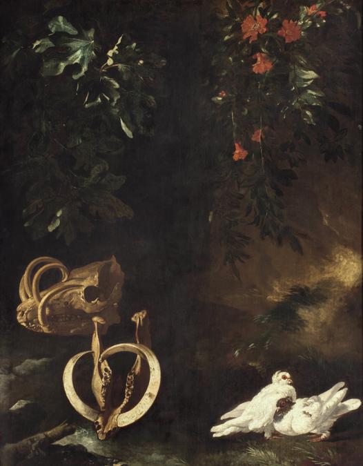 Anonimo olandese, Pandolfo Reschi (1640-1696), Livio Mehus (1627-1691), Ciclo di Orfeo (dettaglio), 1675-1680 circa, olio su tela, Milano, Pinacoteca del Castello Sforzesco (in deposito a Palazzo Sormani, sala del Grechetto e sala dei Putti) (© Comune di Milano-Tutti i diritti riservati)